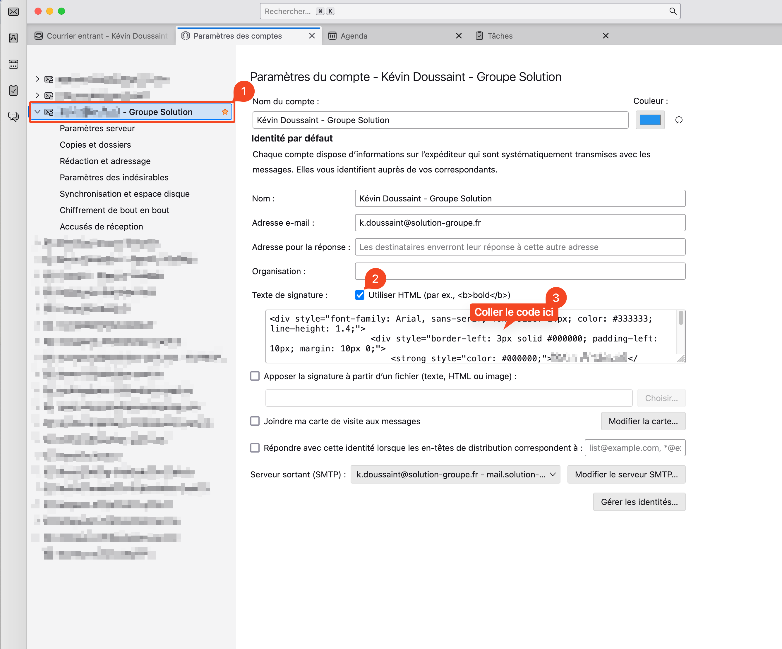 Configuration signature